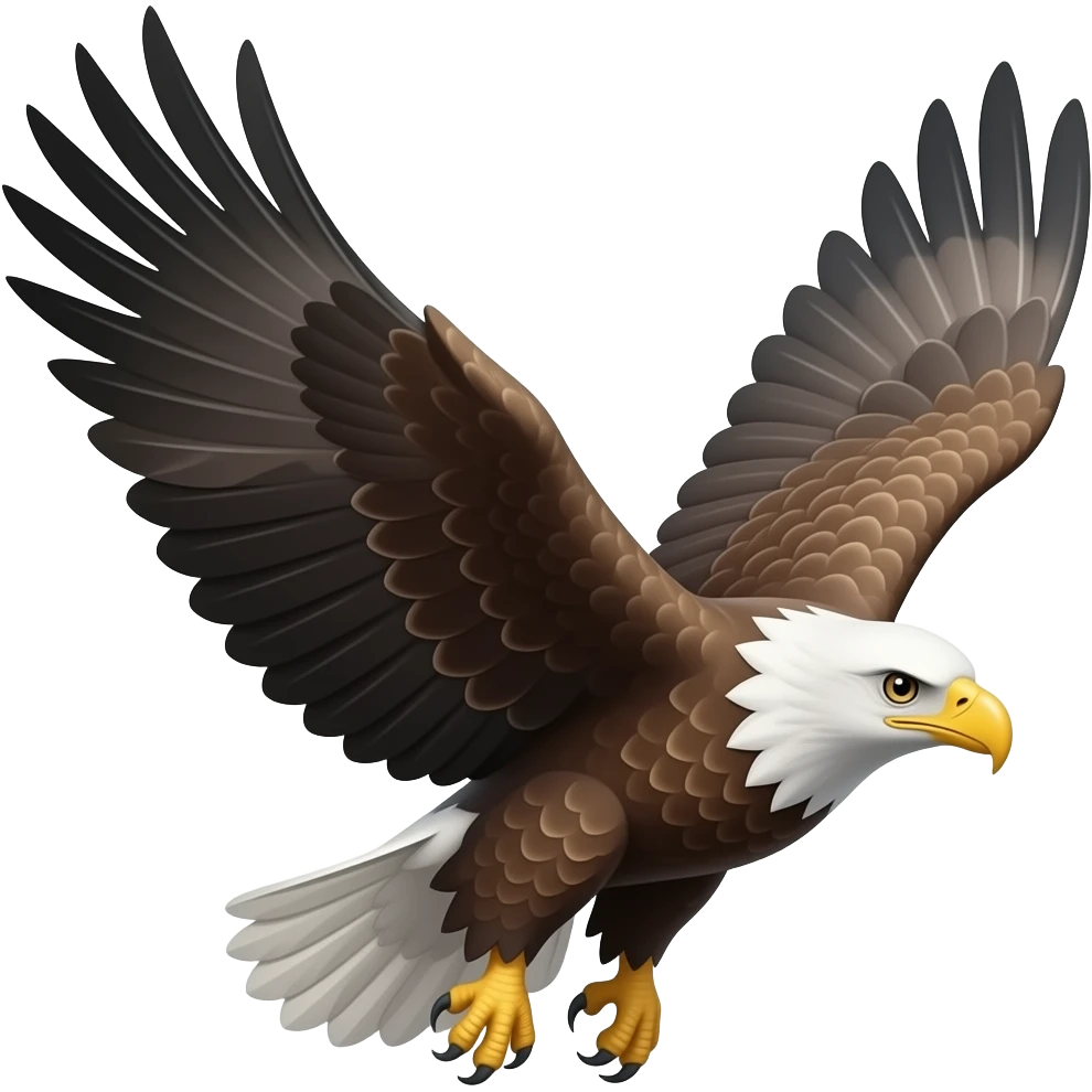 flying eagle emoji