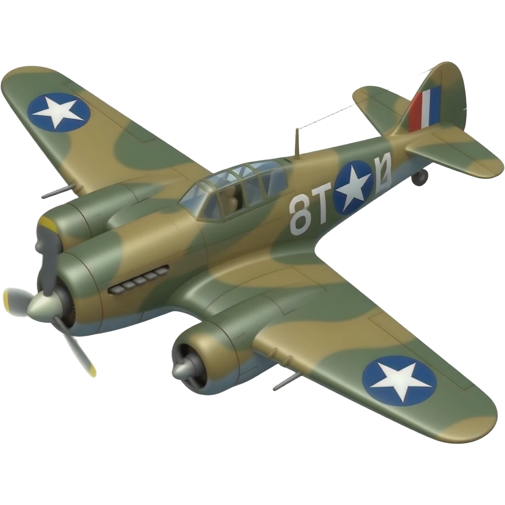 World War 2 plane emoji