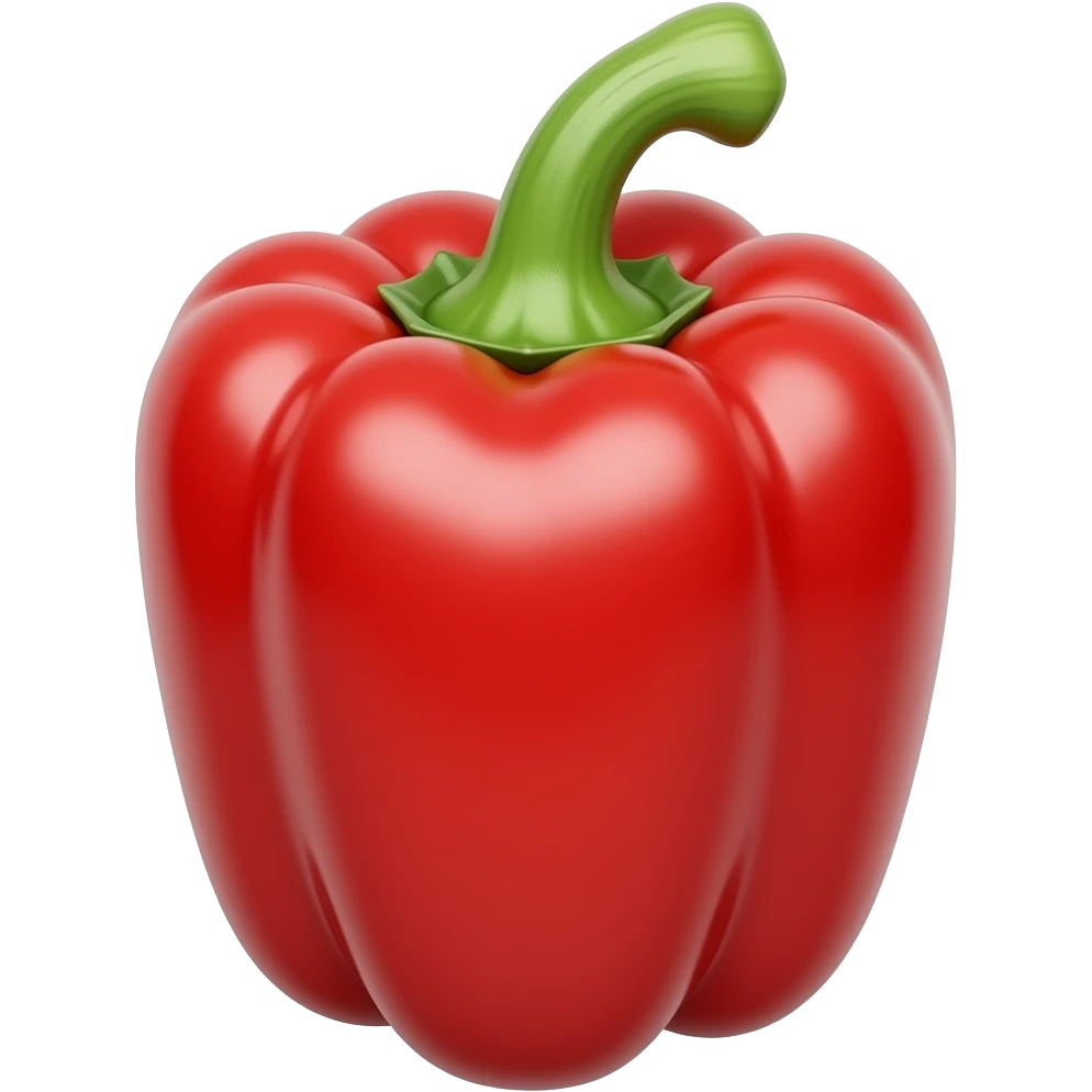 Red bell pepper emoji