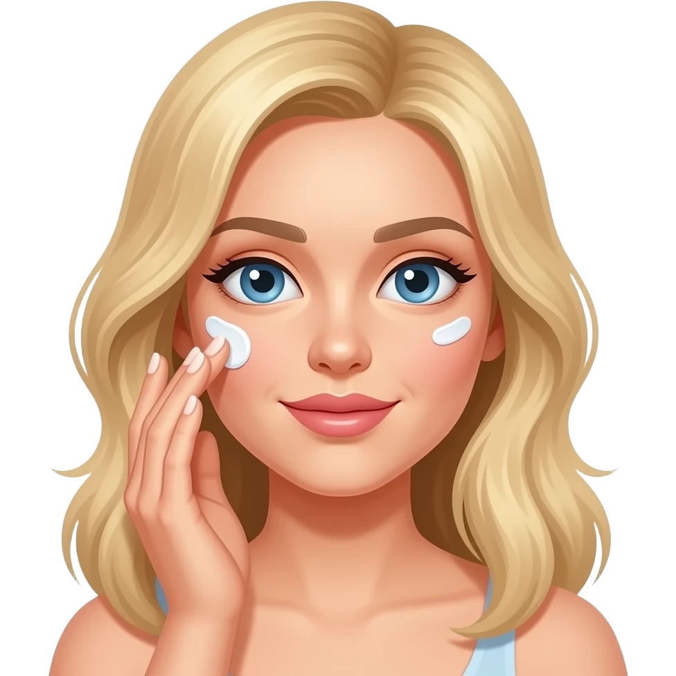 skin care - blondynka emoji