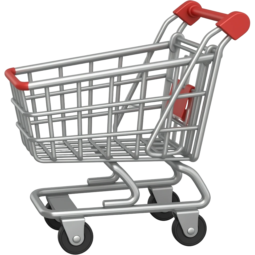Shopping cart emoji