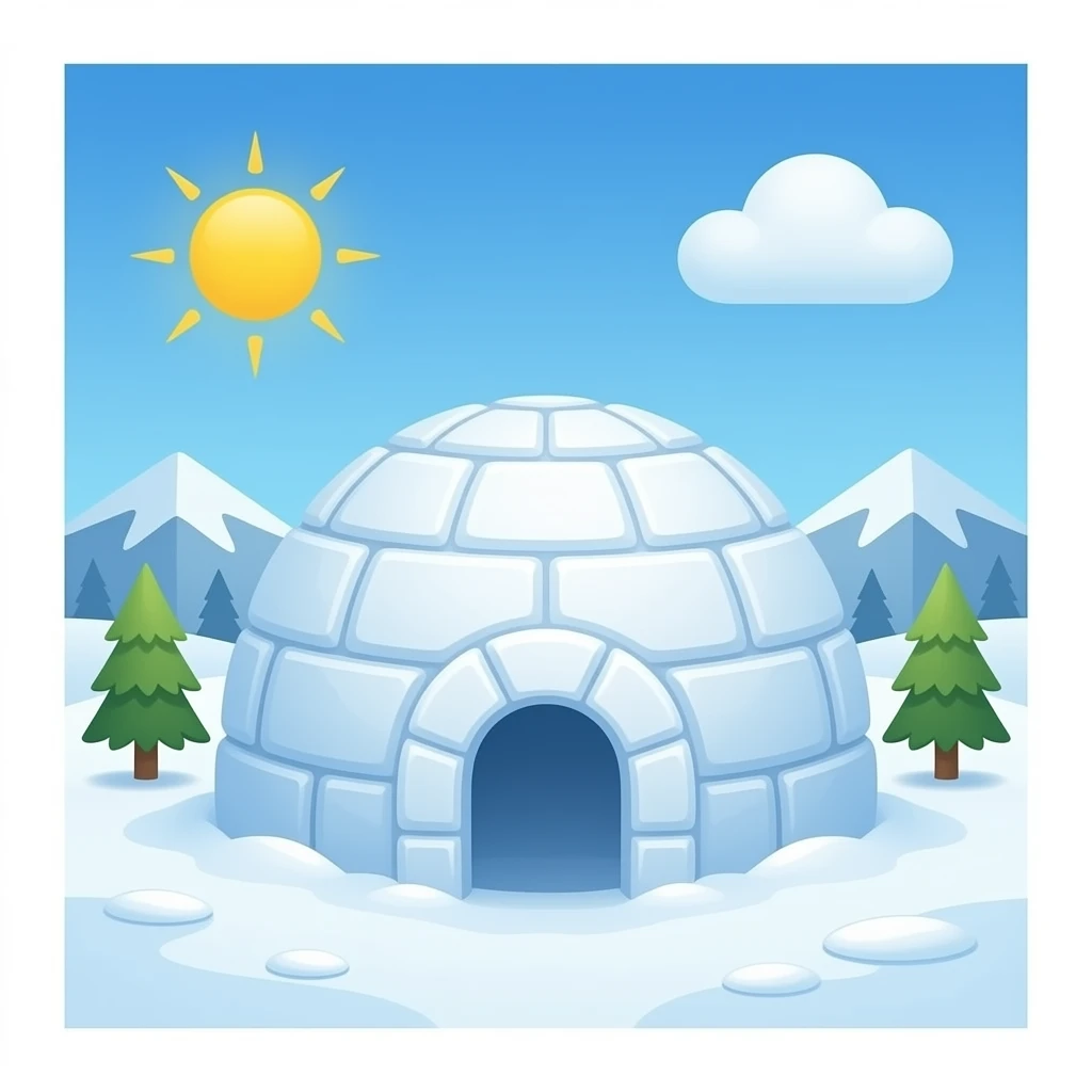 Igloo emoji