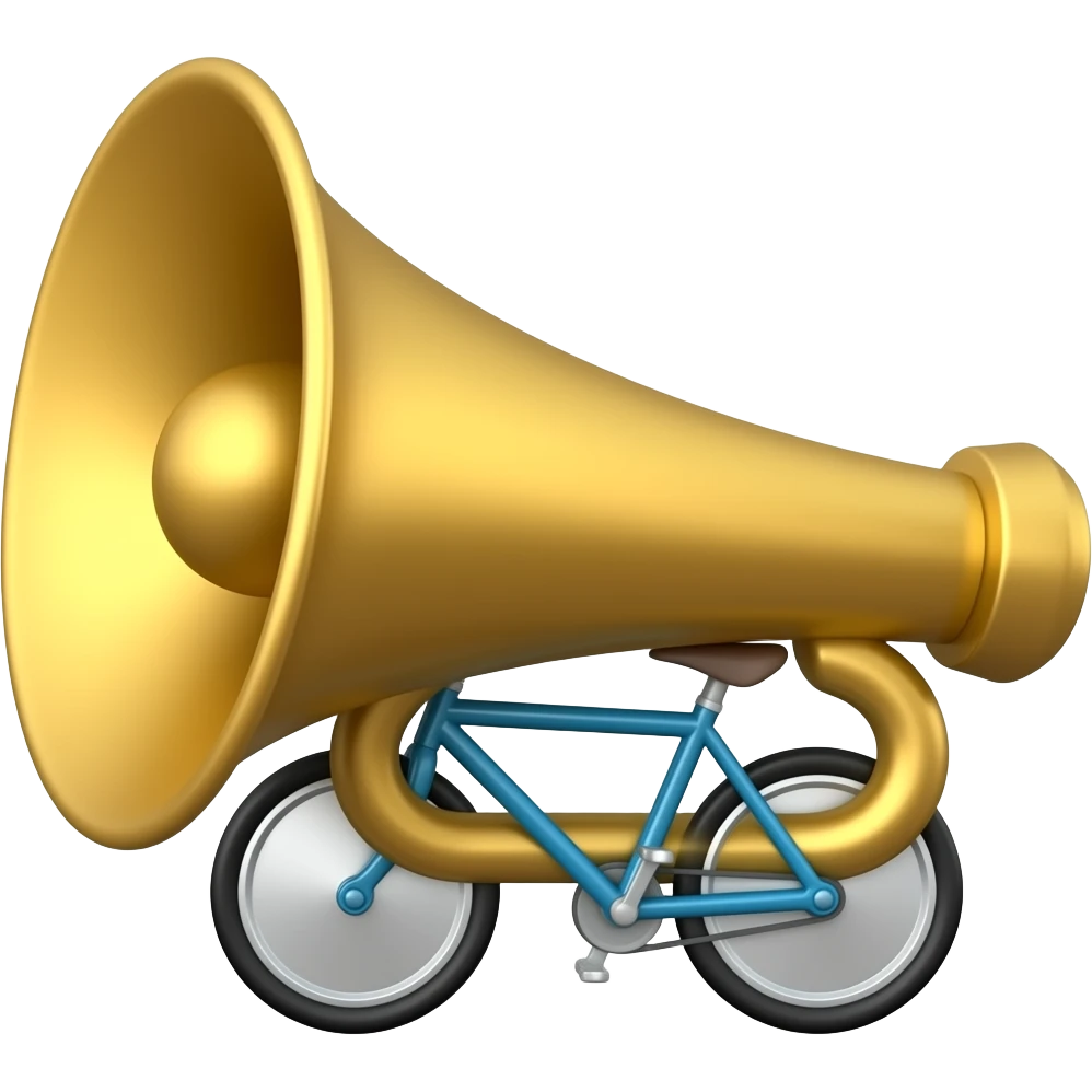 klaxon vélo emoji
