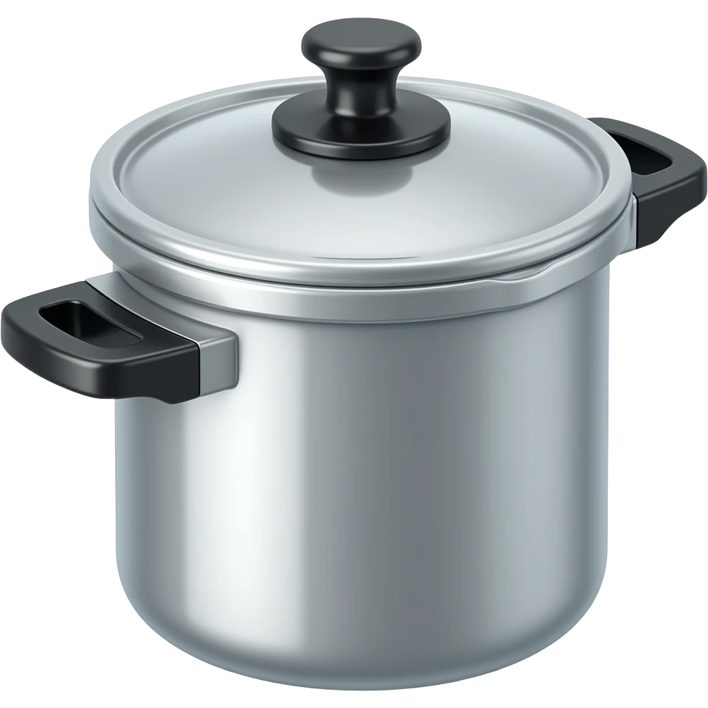 Uma panela de pressão emoji