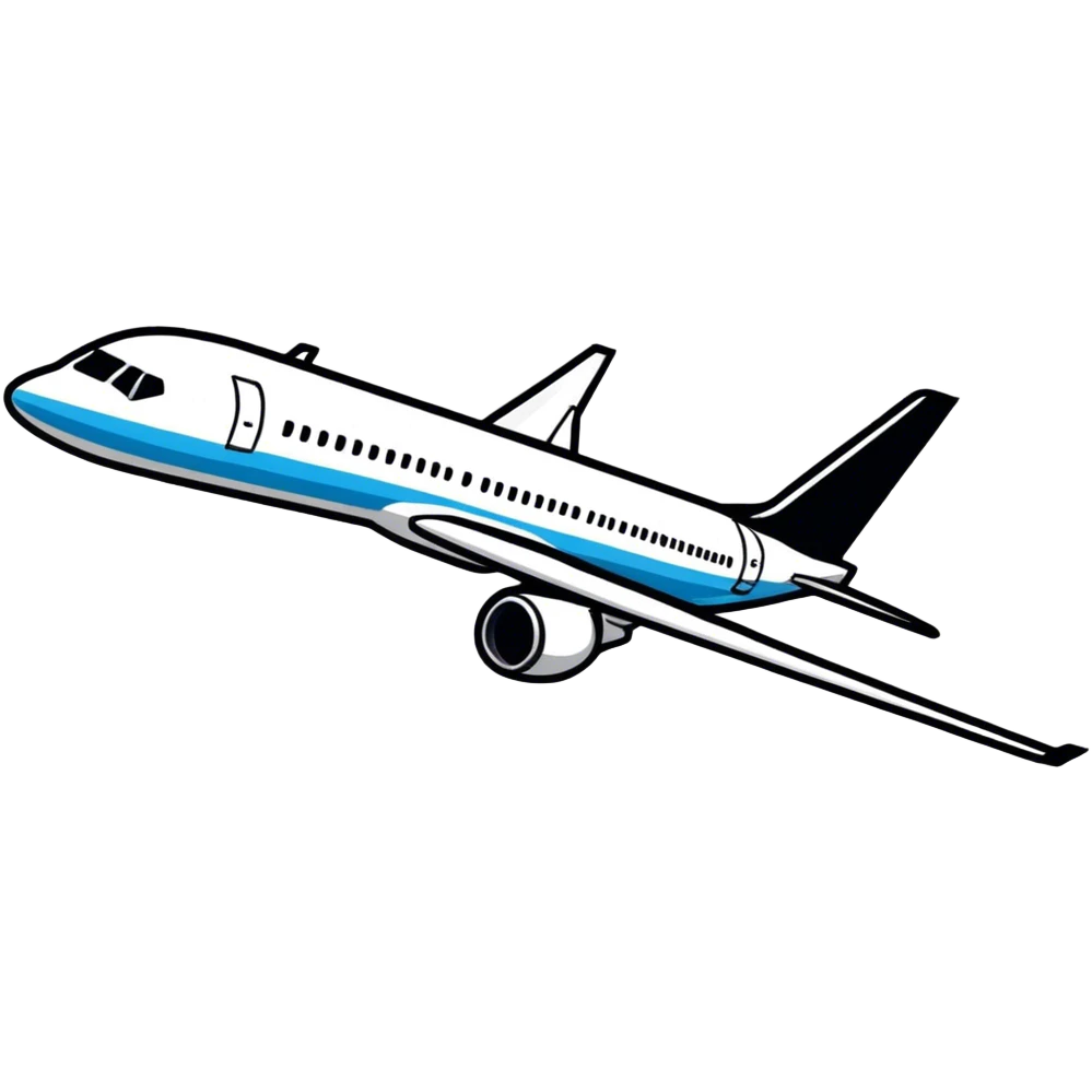 Boeing airplane emoji