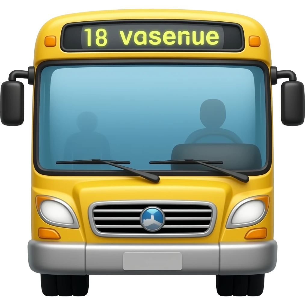 Bus emoji