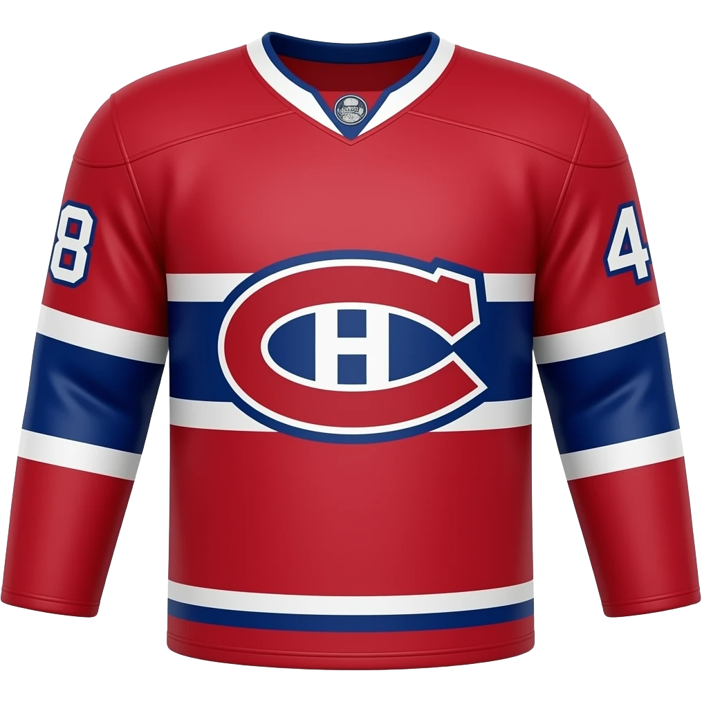 Numéro 48 Canadiens de Montréal emoji