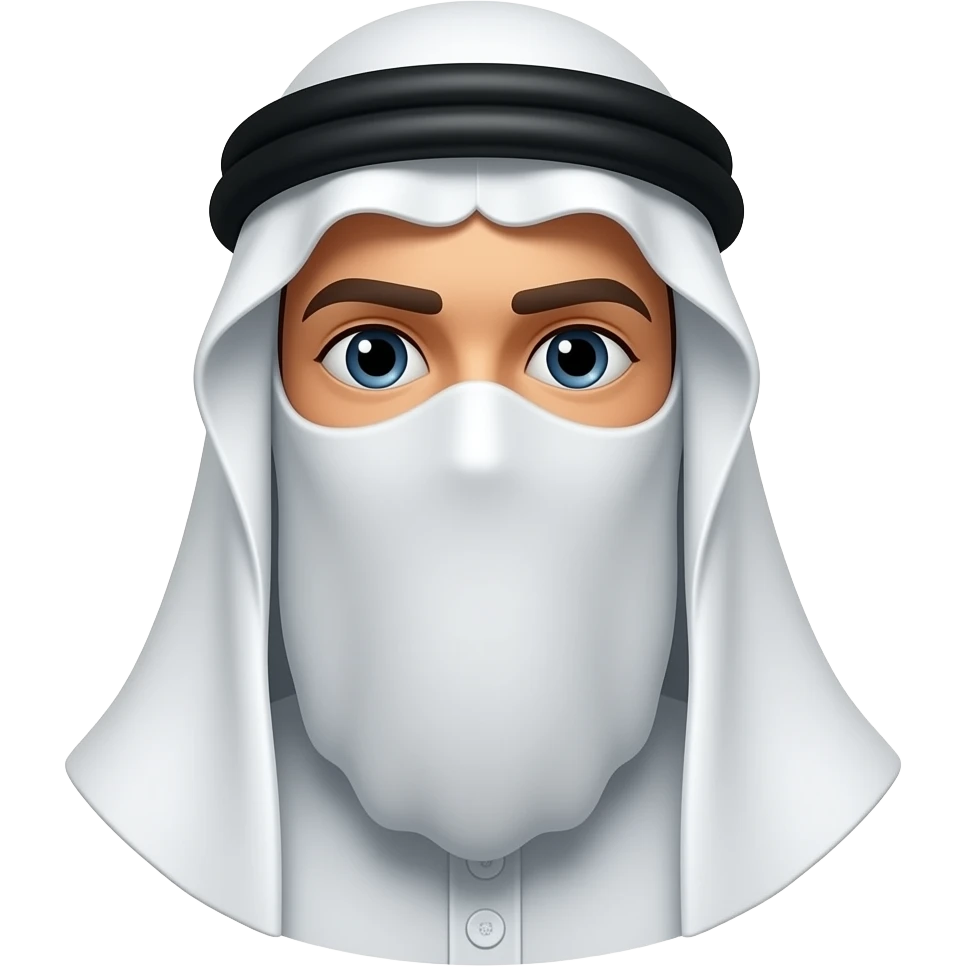 Prophet Ibrahim (Cover the face ) emoji