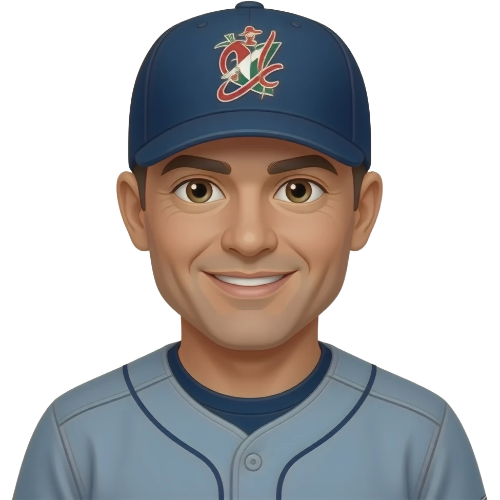 Mexican baseball coach emoji