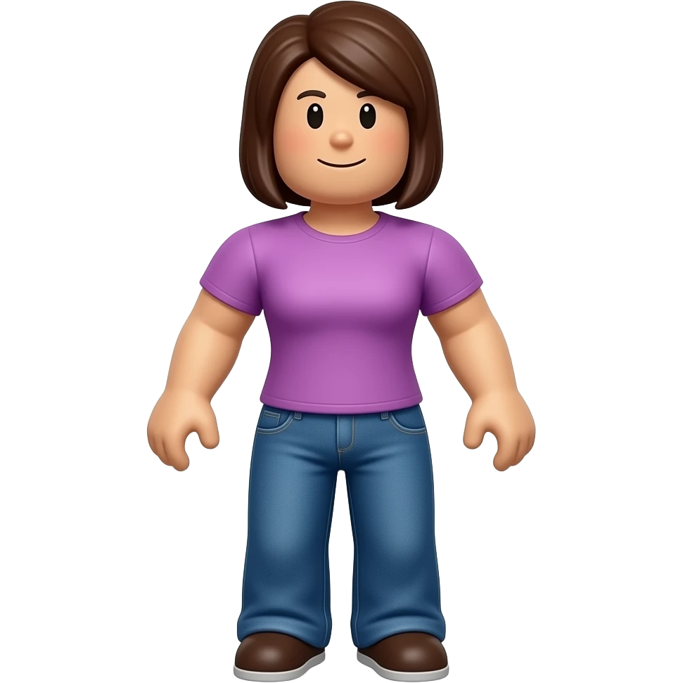 Mom play Roblox emoji