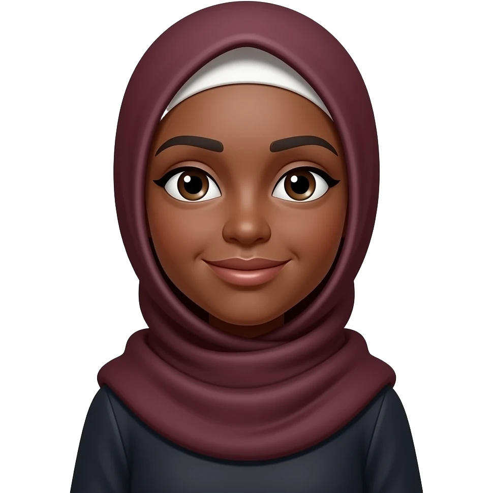 Black Muslimah Vlog emoji