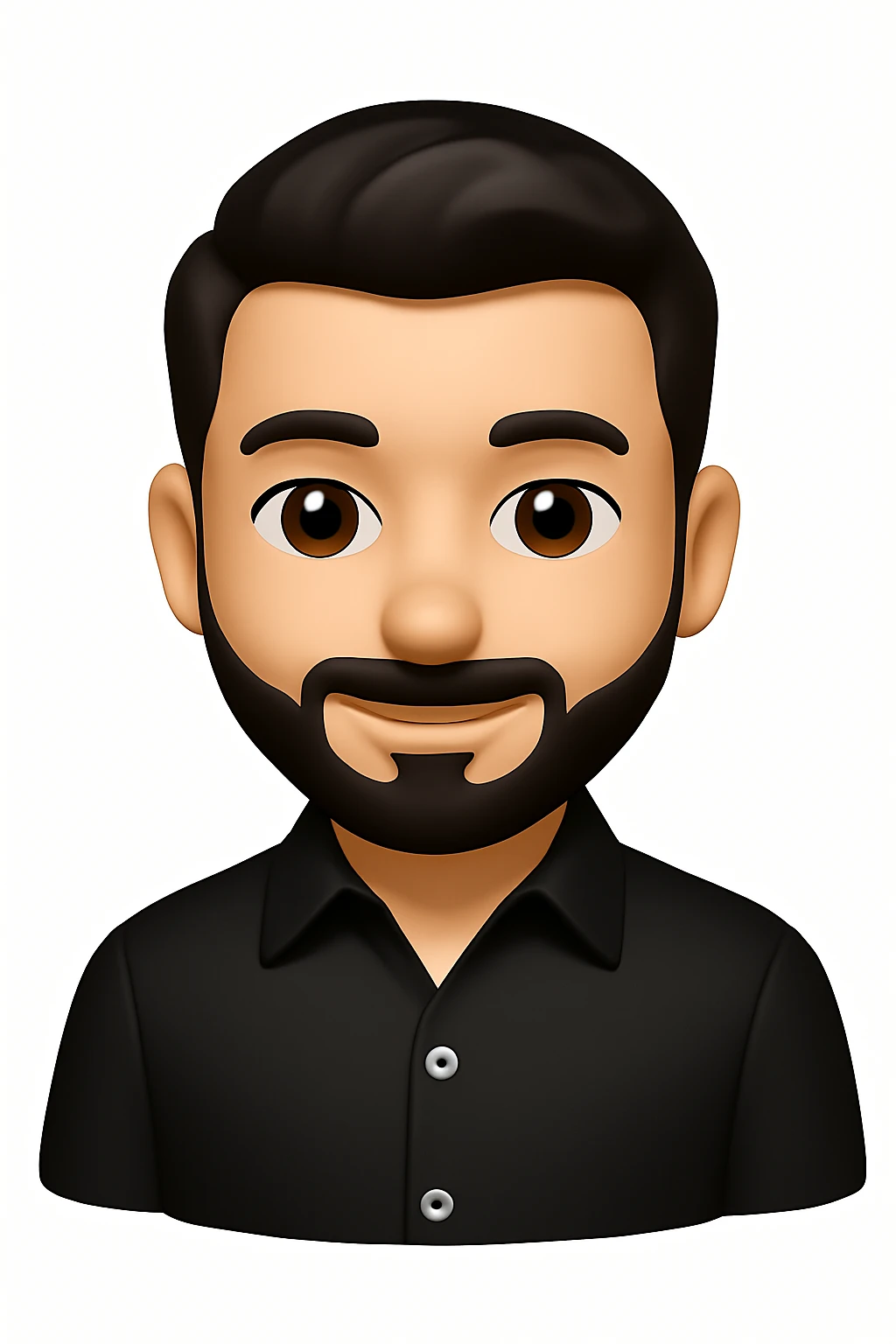 A 3D Apple-style emoji version of the uploaded image, preserving its colors, shapes, textures, and overall design, simplified into emoji form while keeping key details recognizable. Smooth glossy finish, soft shadows, high-quality render, minimal background emoji