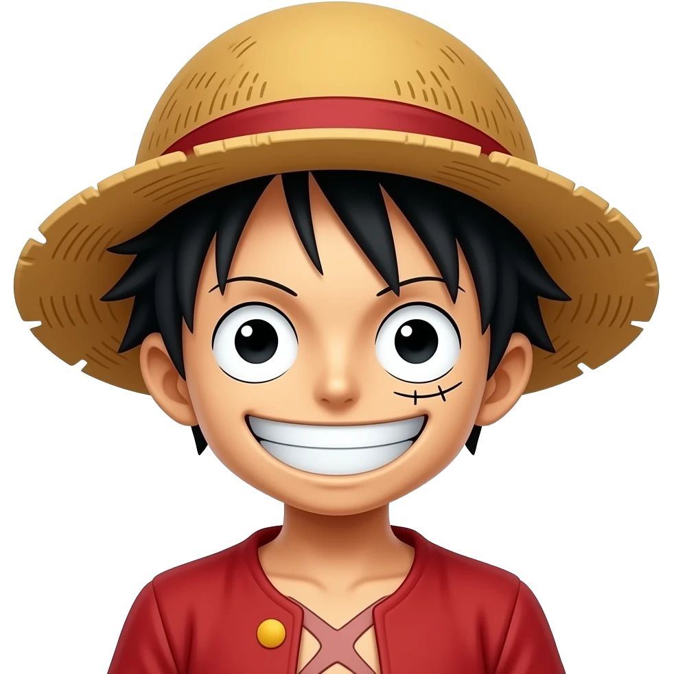 Luffy emoji