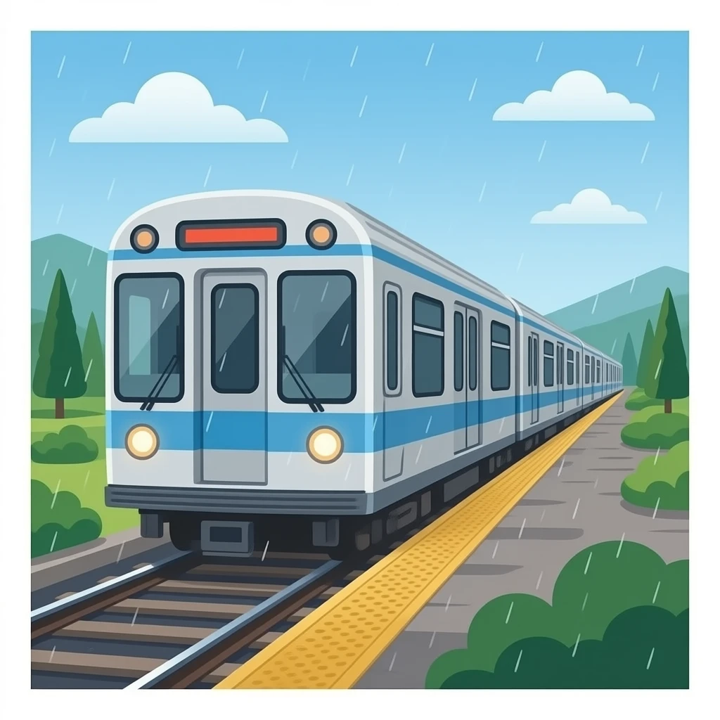 subway only from the side emoji