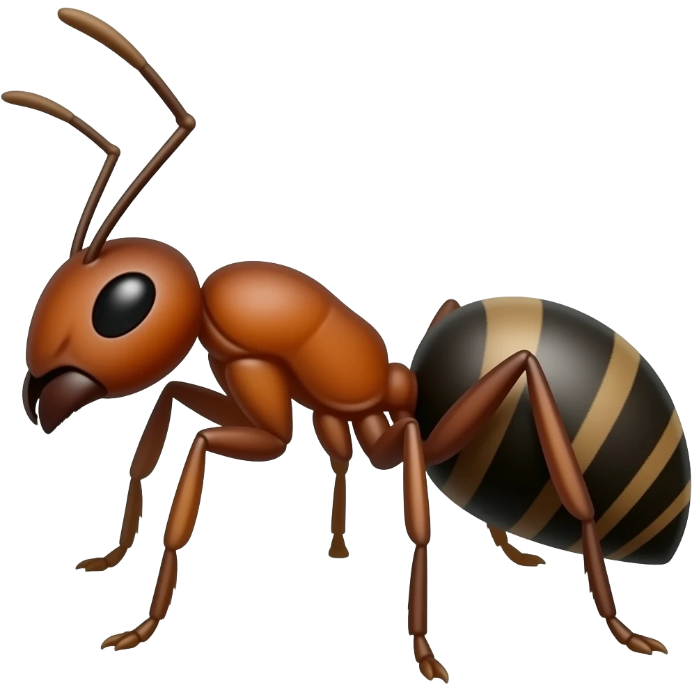 Ant side emoji