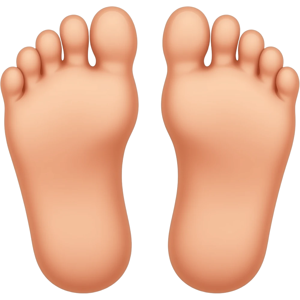 Feet meaty emoji