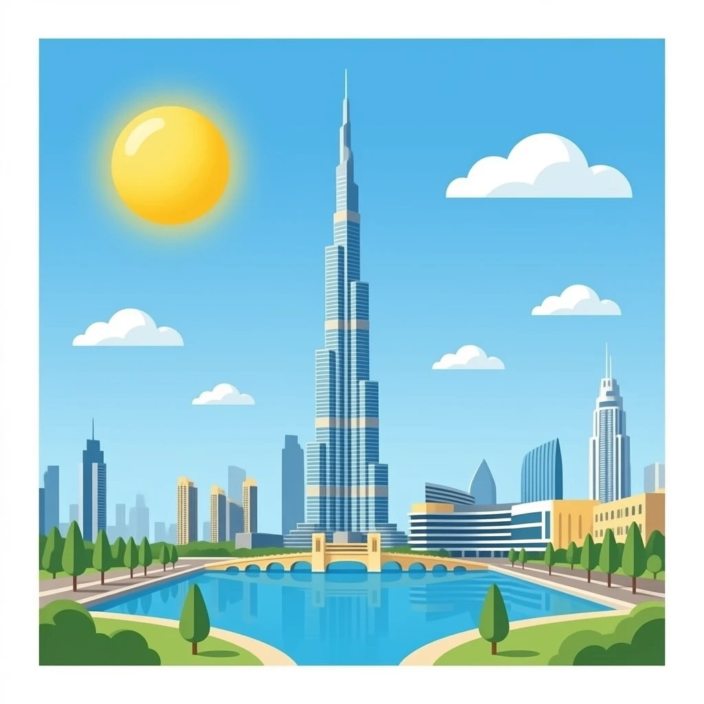 burj Khalifa emoji