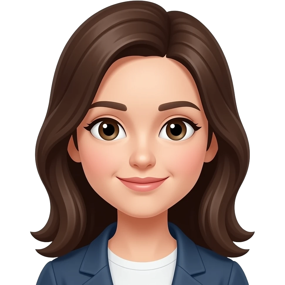 Beautiful girl face emoji