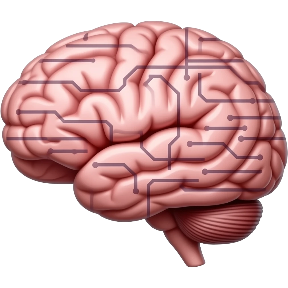 brain emoji with visible circuit patterns emoji