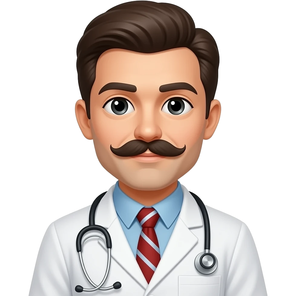 Doctors with Mustaches emoji