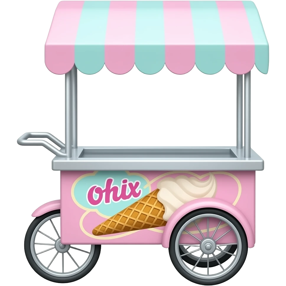 ice cream cart emoji