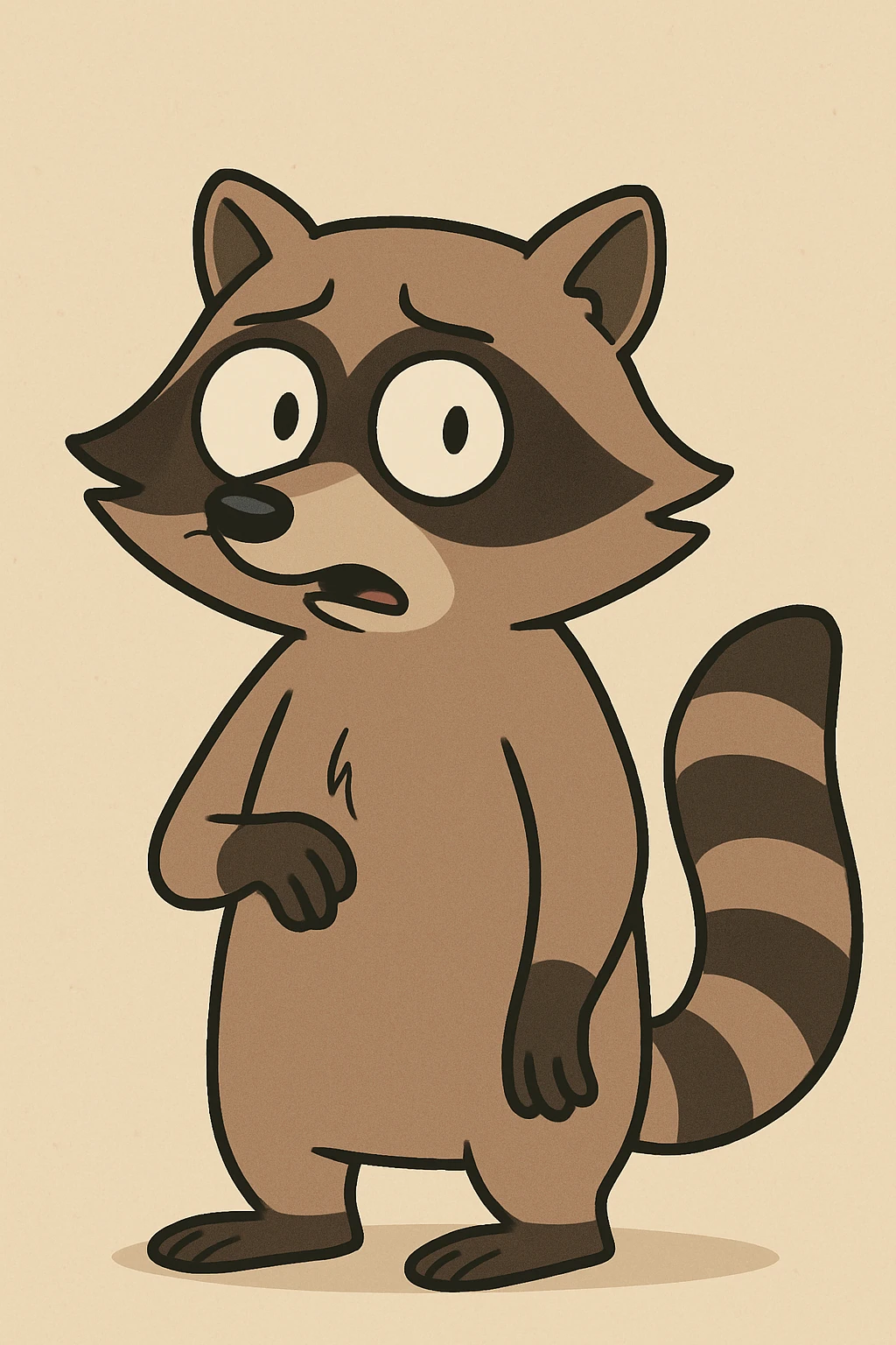 Raccoon emoji