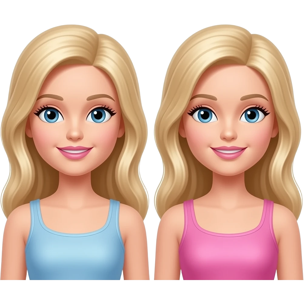Nicki and Barbie emoji