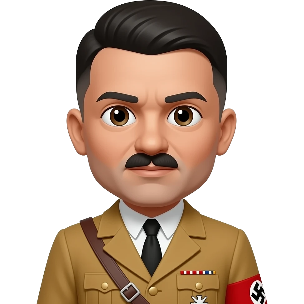 African American Hitler emoji