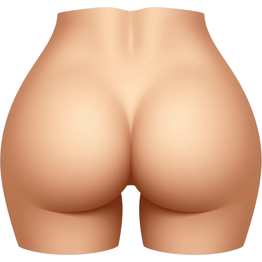 Nude gigantic ass emoji