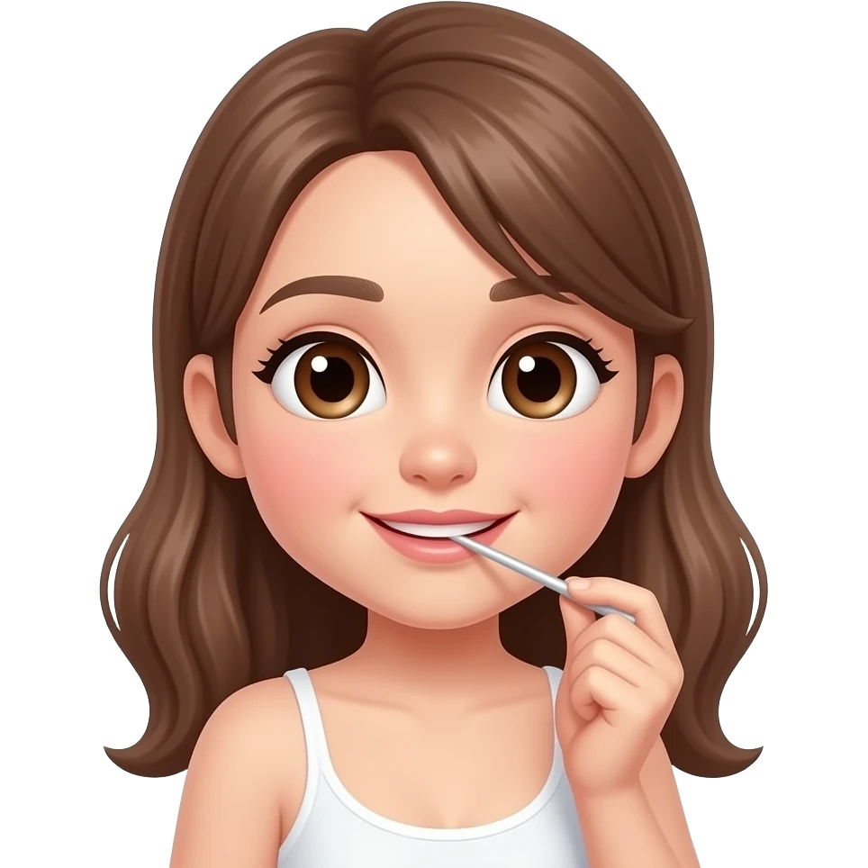 Niña teniendo sexo emoji