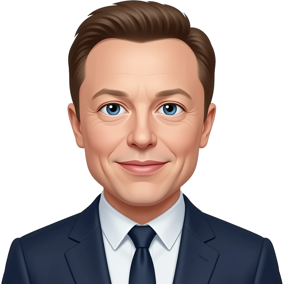 Elon Musk emoji