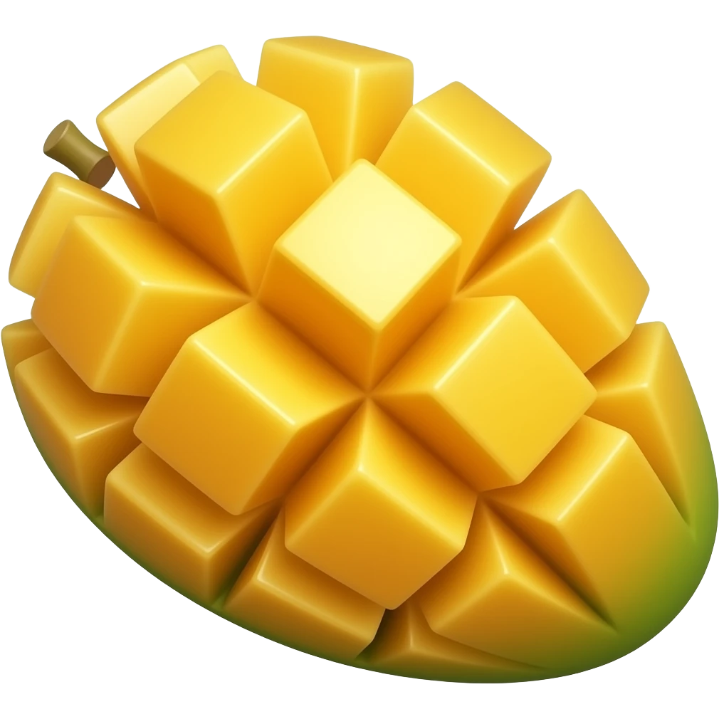 Mango cut emoji