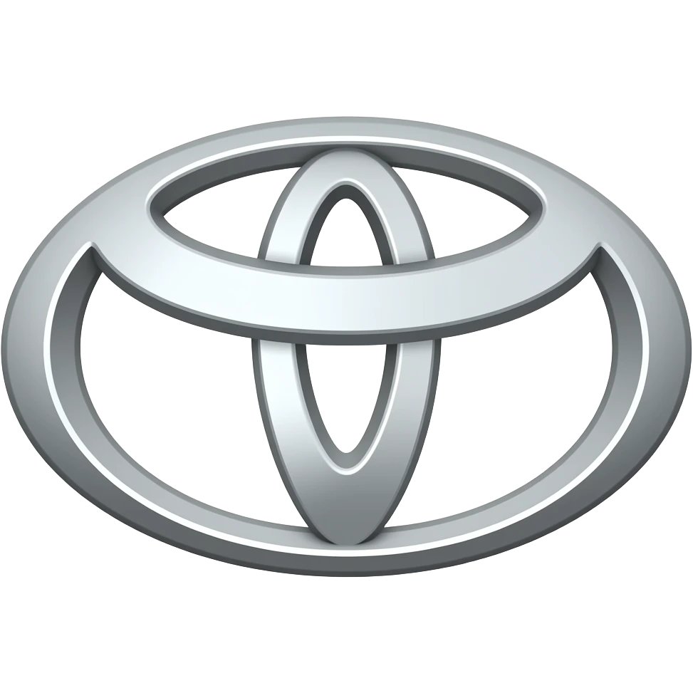 Toyota logo 2d drawing emoji