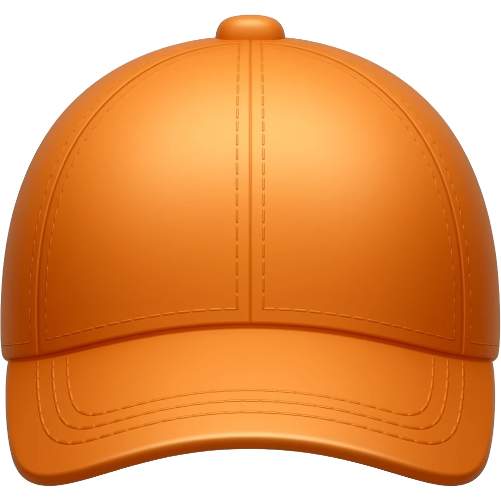 Orange  cap emoji