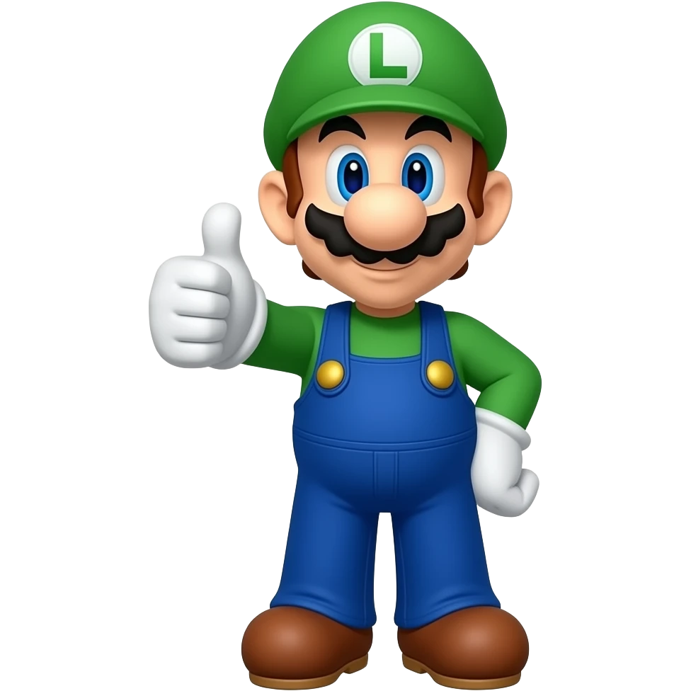 Yoshi thumbs up emoji