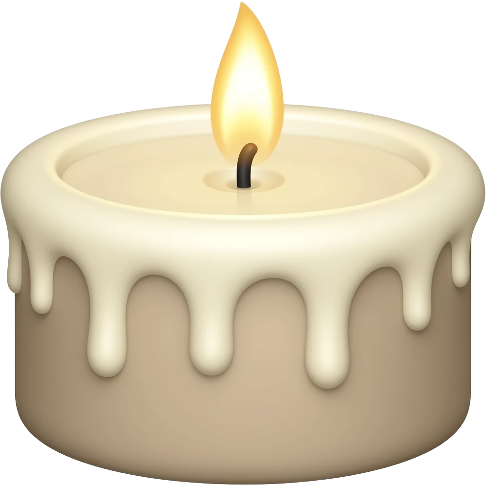 candle no fire emoji