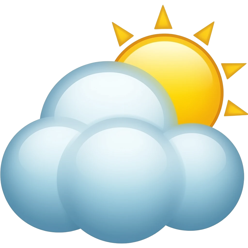 App logo for my game app that is shows weather emoji