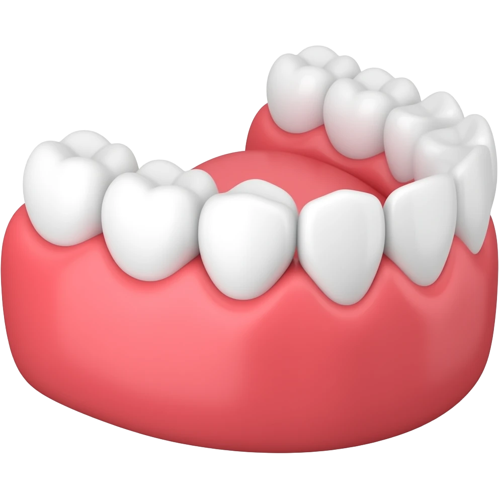 Зубной слепок emoji