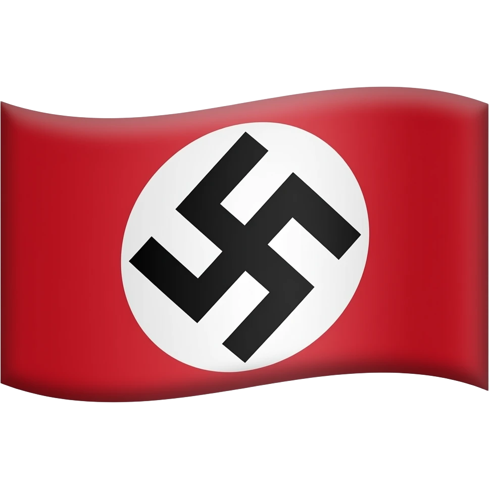 Nazi battle flag emoji