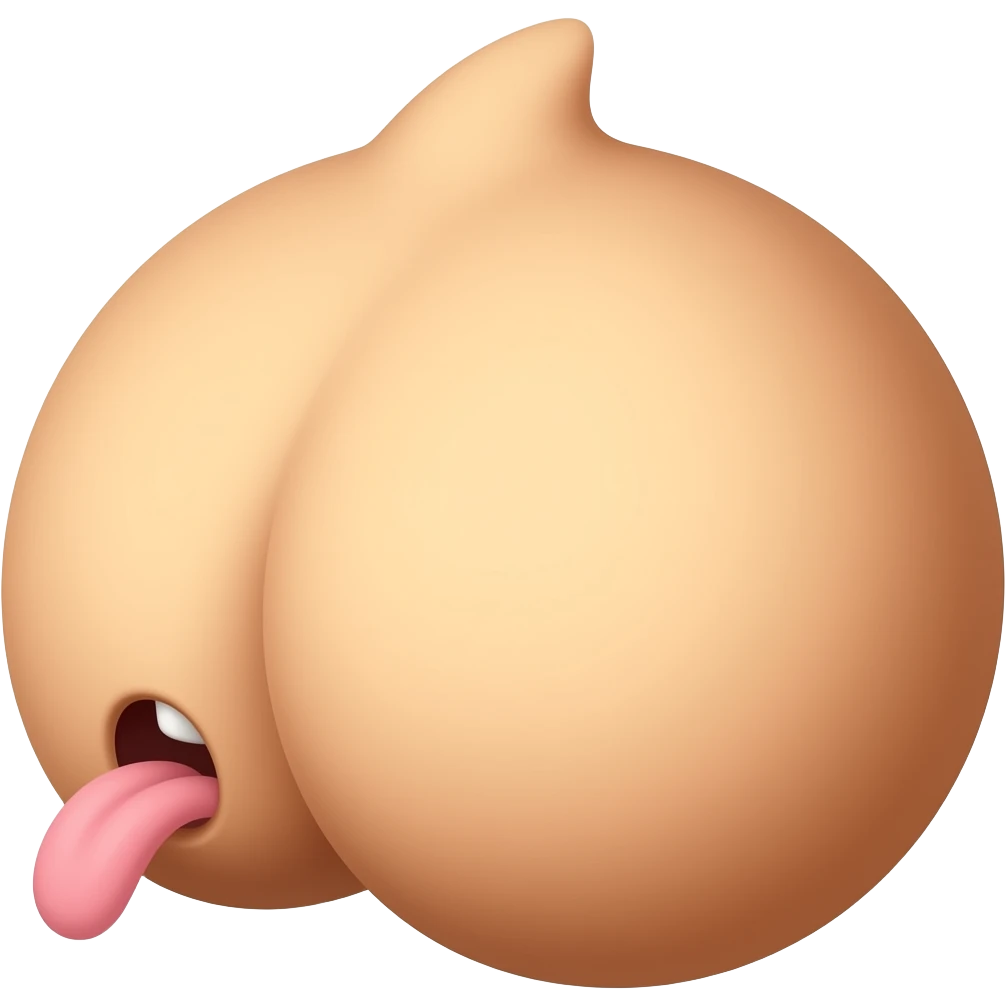 Talking Out Your Butt Sideways emoji