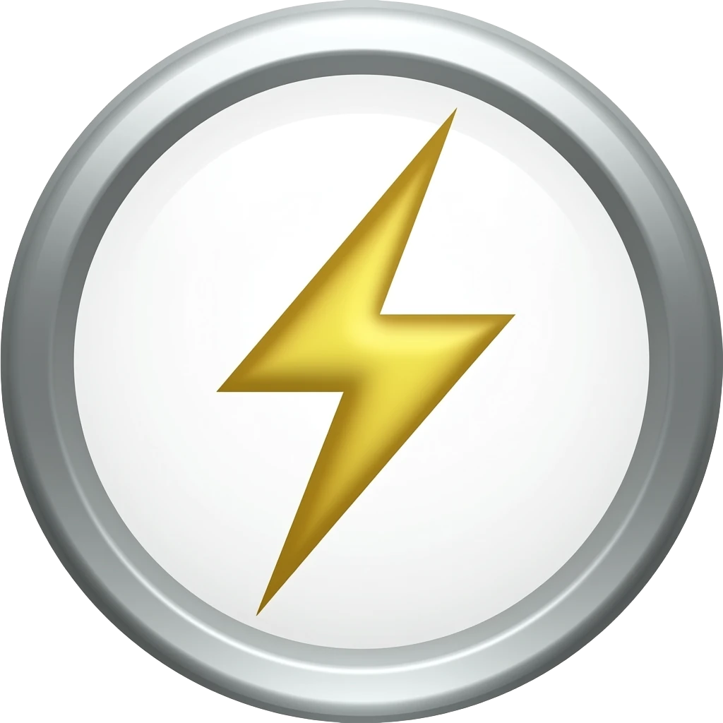 Electricity power emoji