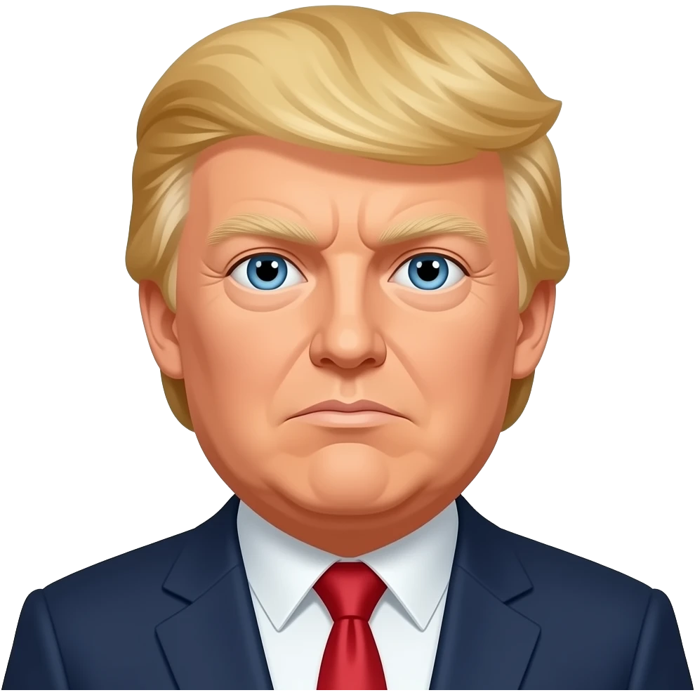 Donald trup aime les autres couleurs peau emoji