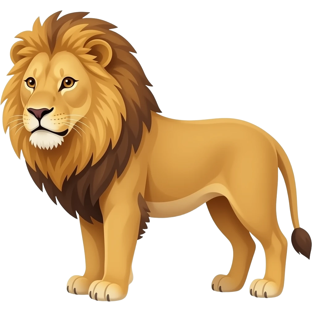 un leon emoji