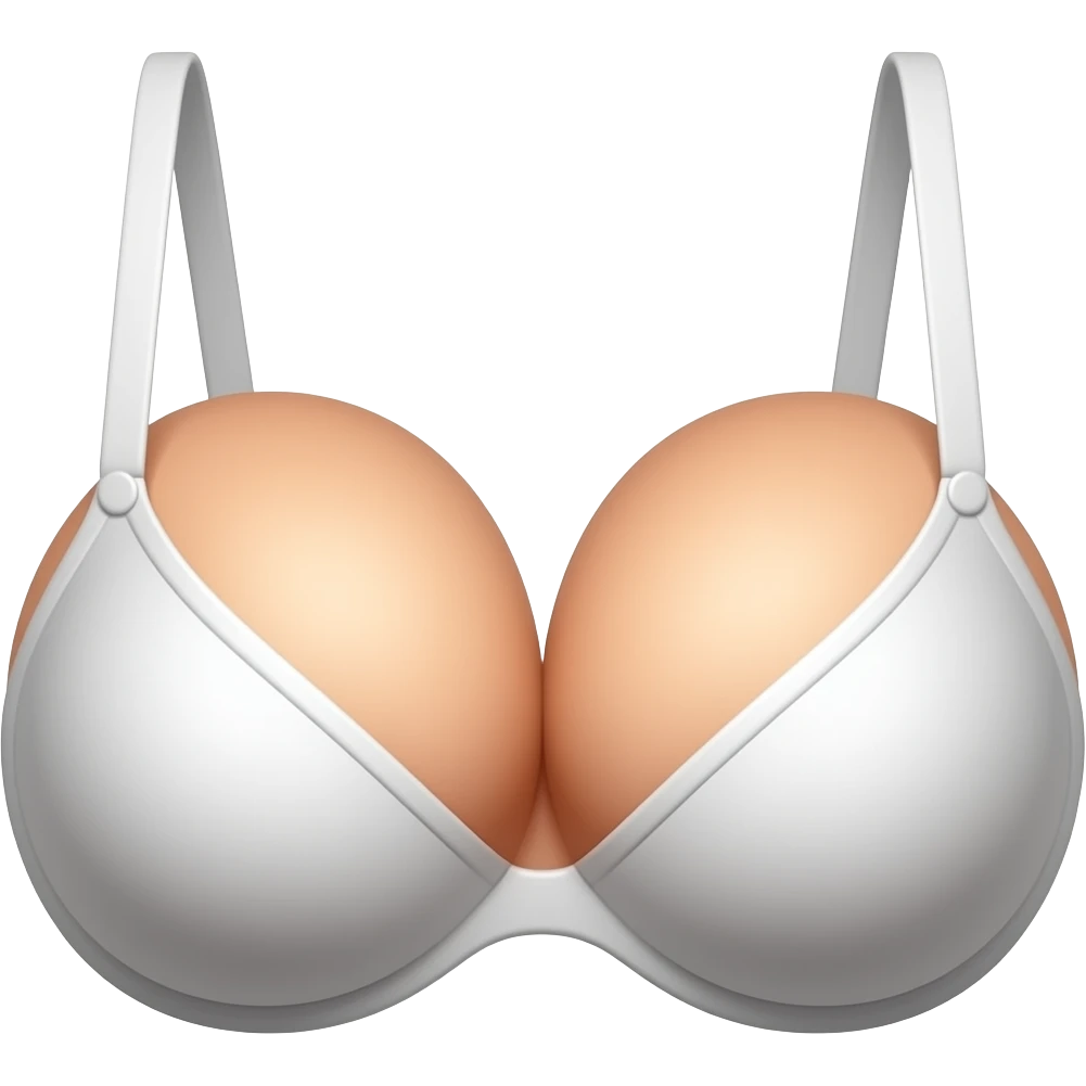 Huge tits with hard nipples in bra emoji