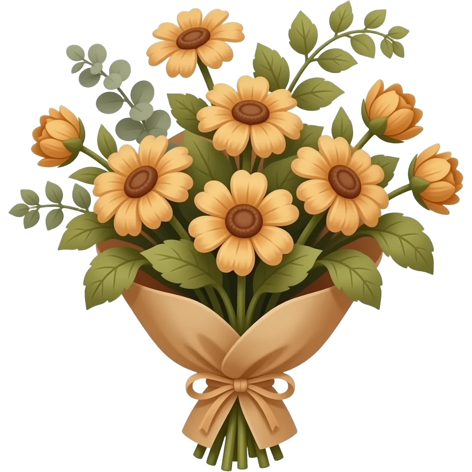 verwelkter blumenstrauß emoji