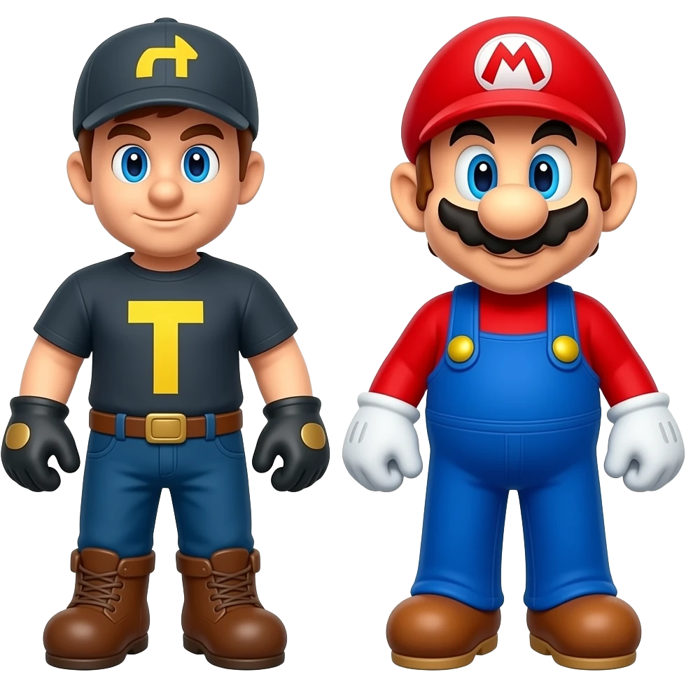 Roblox logo 👕👖🧢🧤🥾 Mario  com emoji