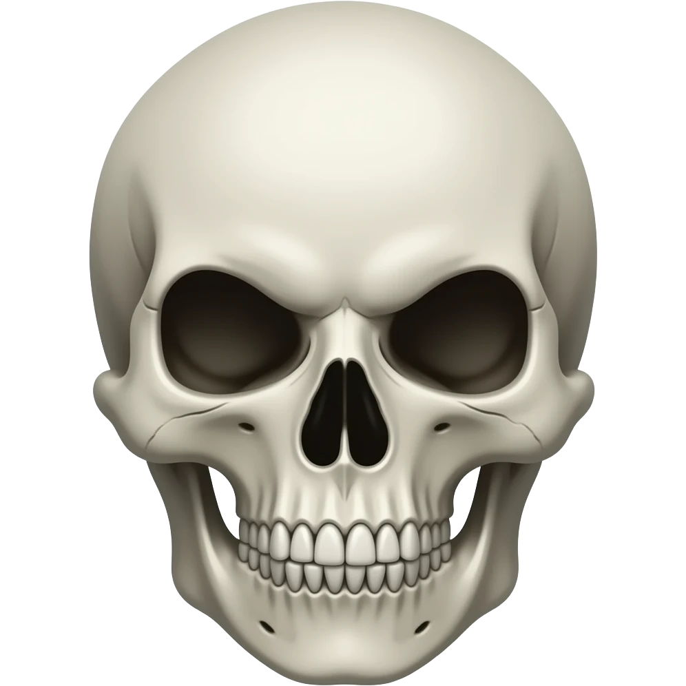 Dangures skull emoji for video edit emoji