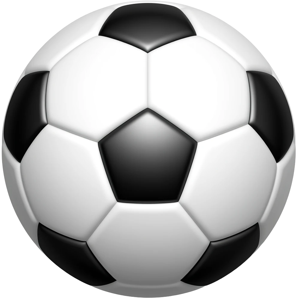 мяч соккерный png emoji