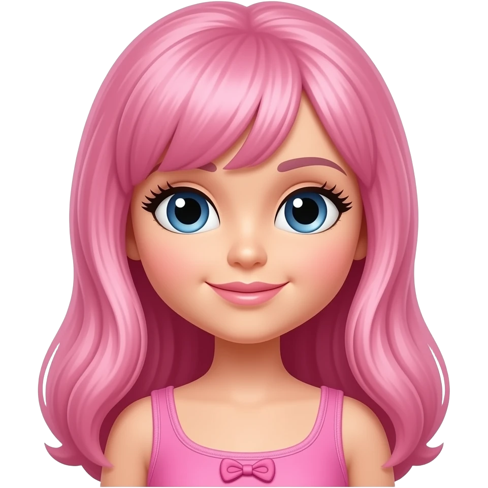 pink bratz emoji