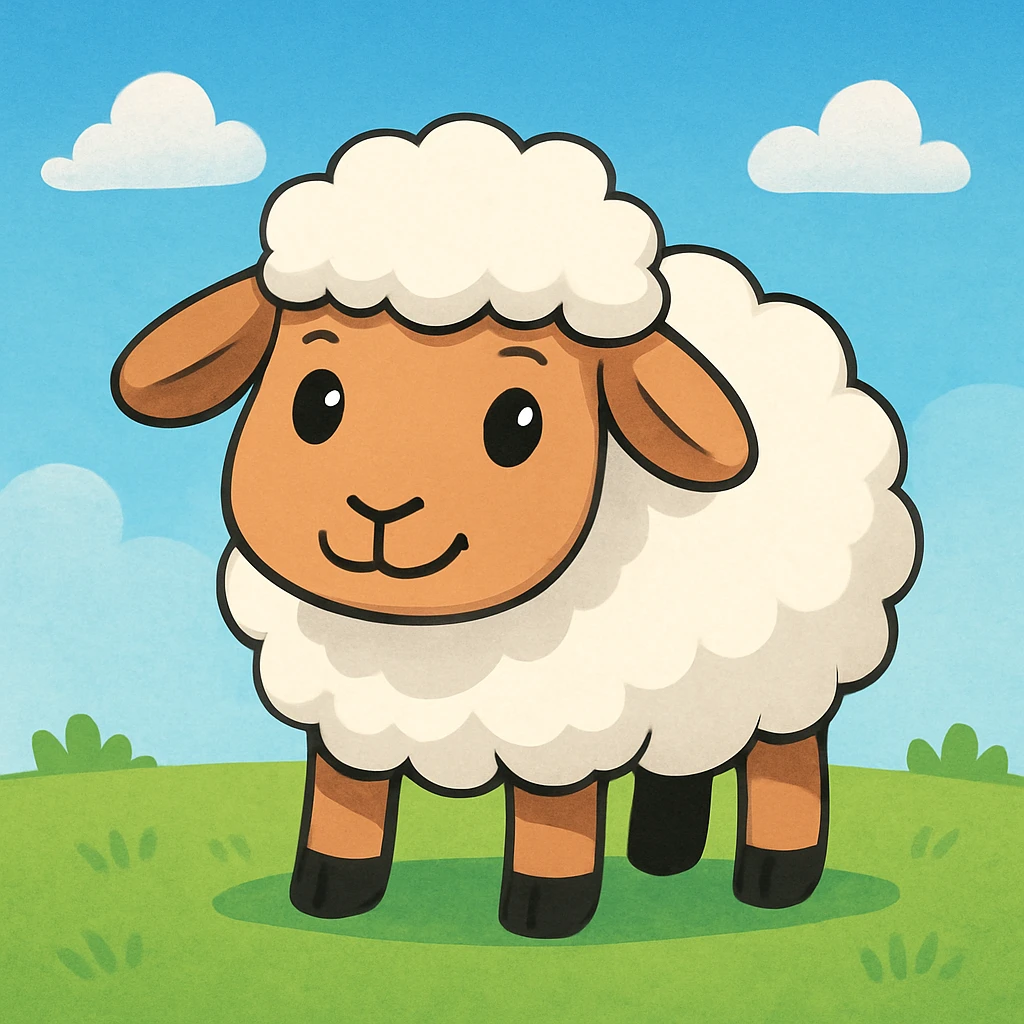 Sheep emoji